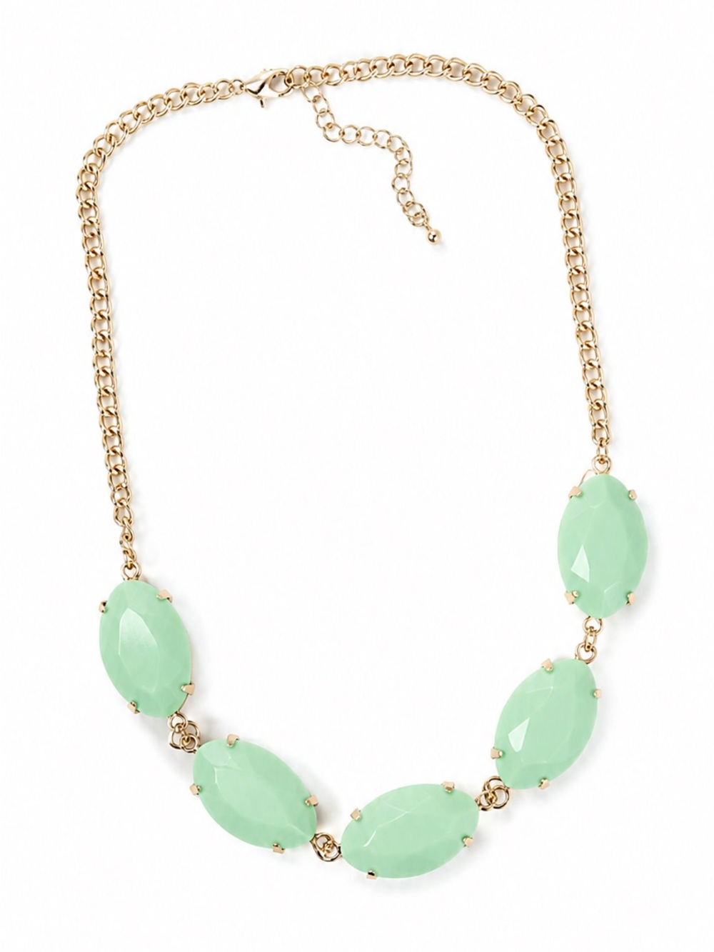 Mint Stone Necklace